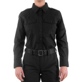 First Tactical Women's V2 Pro Duty Uniform Shirt Black