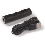 Nightstick USB Dual-Light Rechargeable Tactical Flashlight with Red Flood 8