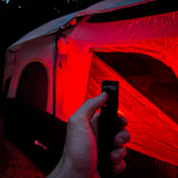 Nightstick USB Dual-Light Rechargeable Tactical Flashlight with Red Flood 9