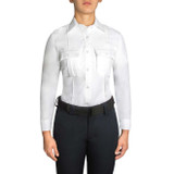 Blauer Women's Long Sleeve Polyester SuperShirt White 1