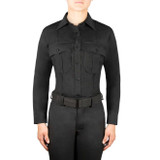 Blauer Women's Long Sleeve Polyester SuperShirt Black