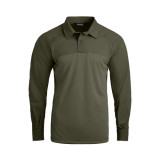 Vertx Fusion Flex Hybrid Long Sleeve Shirt OD Green