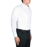 Blauer Men's Long Sleeve Polyester SuperShirt White