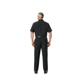 Workrite 730NX45 FSF2 4.5 oz. Nomex IIIA Short Sleeve Firefighter Shirt Black 5