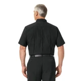 Workrite 730NX45 FSF2 4.5 oz. Nomex IIIA Short Sleeve Firefighter Shirt Black 4