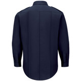 Workrite 725NX45 4.5 oz. Nomex IIIA Long Sleeve Fire Officer Shirt Navy 2