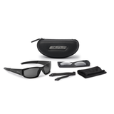ESS CDI Black Sunglasses with Clear & Smoke Gray Lens 3