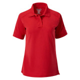 Vertx Women's Coldblack Short Sleeve Polo Red
