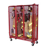 Ready Rack Double Sided Mobile Red Rack 2