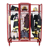 Ready Rack Double Sided Freestanding Red Rack 1
