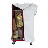 Ready Rack Mobile Single Sided Red Rack Gear Guard