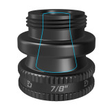 Delta Brass Smooth Bore Exposed Thread Nozzle Tip S160 1