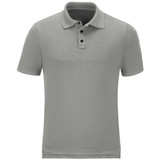 Workrite Men's Short Sleeve Station Wear Polo Shirt Heather Gray 1