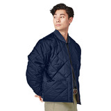 Dickies Men's Diamond Quilted Jacket Navy 4