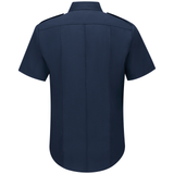 Workrite Men's Classic Short Sleeve Fire Chief Shirt Navy 7