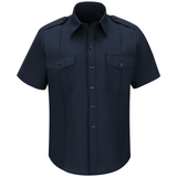 Workrite Men's Classic Short Sleeve Fire Chief Shirt Midnight Navy