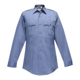 Flying Cross Men's Duro Poplin Valor Long Sleeve Shirt Marine Blue