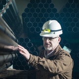 Streamlight Bandit LED Rechargeable Headlamp In Use 1