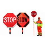 Dicke Roll-Up Stop/Slow Paddle with Storage Bag