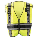 OccuNomix DOR Deluxe Safety Plain Vest, Sheriff Front