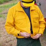 True North Men's Brush Shirt - Plus, Being Zipped Up