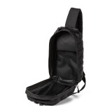 5.11 Tactical RUSH MOAB 8 Sling Pack 13L Black, Main Compartment Open