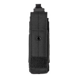 5.11 Tactical Flex Single Pistol Mag Cover Pouch Black, Front