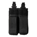 5.11 Tactical Flex Double Pistol Mag Cover Pouch Black, Back