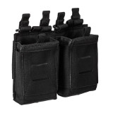 5.11 Tactical Flex Double AR Mag Pouch 2.0 Black, Front Facing Right