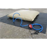 Husky 10 oz. Vinyl Ground Cover - NFPA 701 Certified Under a Fuel Bladder (Example Image Only - Actual Product Varies Based on Order)