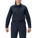 Blauer Women's FlexRS Long Sleeve Base Shirt,  Dark Navy
