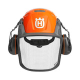 Husqvarna Technical Forest Chainsaw Helmet, Facing Head On