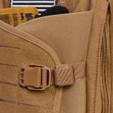 Vertx Siege 35L Tactical Backpack, Coyote, Buckle Detail