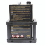 Ziamatic Gallon Black Quic-Mount Premixed Holder, Shown with Container (Container not included)