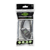 Radians Crossfire RPG Premium Safety Eyewear, Crystal Black Frame / Smoke Lens, Shown in Packaging