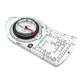 Brunton TruArc 10 Compass, Facing Upward, Pointing Toward Left Upper Corner