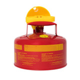 Eagle Red 1-Gallon Type 1 Safety Can with F-15 Funnel, Back