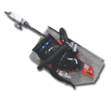 Zico Adjustable Chainsaw Mount, Shown with Wide Handles