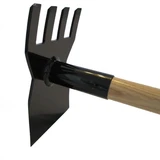 Rogue Hoe 5.5 in. Hoe-Rake W/ 48 in. Ash Handle, From the Back of the Head