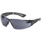 Bolle Rush+ Safety Glasses With Platinum Lens, , Black/Gray/Smoke