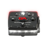 Guardian Angel Micro Series Wearable Safety Light, Red and White Light, White Facing Forward