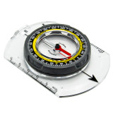 Brunton TruArc 3 Baseplate Compass, Top Angle View
