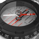 Silva Ranger 2.0 Compass with Black Bezel and Built-In Clinometer, Close-up of Compass Face