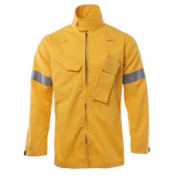 Propper Hi-Visibility Yellow 7 oz. Nomex Sigma 4 Star Wildland Overshirt