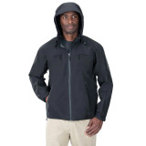 Vertx Integrity Shell Jacket, Black, Facing Forward, Hood Up