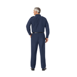Workrite 7.5 oz. Nomex IIIA Classic Firefighter Pants, Worn with Long Sleeve Shirt, Back