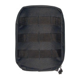 Rothco MOLLE Tactical Trauma Kit, Black, Front