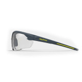 HexArmor Coated Lens NX1 Safety Glasses, Clear, Side View