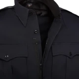 Flying Cross Men's Core Flex Class A Long Sleeve Shirt, LAPD Navy, Zipper