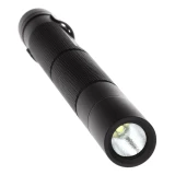 Nightstick Mini-Tac 2AAA Flashlight, Black, Lens Forward